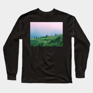 Puffins of Mykines Long Sleeve T-Shirt